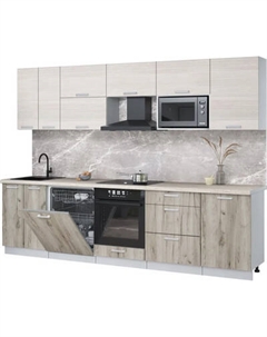 Кухонный гарнитур Интерлиния Мила Лайт 2.9-ПМ2