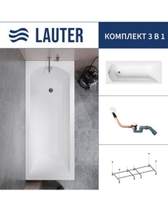 Ванна акриловая Lauter Amelia 180 / 21204080