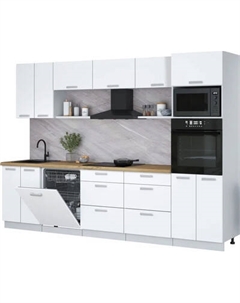 Кухонный гарнитур Интерлиния Мила Лайт 3.0-ПМ1