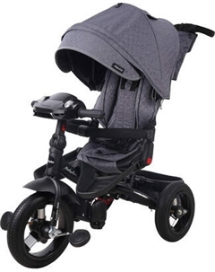 Трехколесный велосипед с ручкой Moby Kids Leader 360 12x10 Air Car / 649361 Moby kids