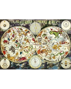 Пазл Step Puzzle Небесная планисфера. 1680 Step puzzle