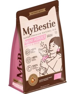 Сухой корм для собак MyBestie Mini Adult с ягненком / 26100208/DOG Mybestie