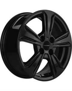 Литой диск Khomen KHW1502 Nexia 15x6" 4x100мм DIA 56.6мм ET 45мм Black