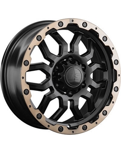Литой диск LS wheels LS 1285 17x7.5" 6x139.7мм DIA 106.1мм ET 30мм BKS+BZSL Ls wheels