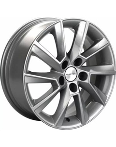 Литой диск Khomen KHW1507 Rapid/Fabia 15x6" 5x100мм DIA 57.1мм ET 38мм Gray