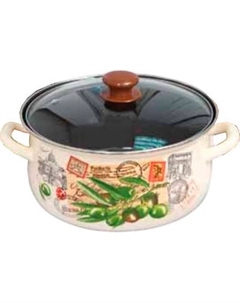 Кастрюля КМЗ Римские каникулы-Экстра / 61904-102/4.02-РК Кмз