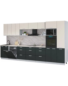 Кухонный гарнитур Интерлиния Мила Лайт 4.0-ПМ1