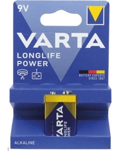 Батарейка Varta Longlife Power 6LR61 9V BL1 / 4922121411
