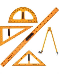 Набор для черчения Brauberg Для классной доски / 210872