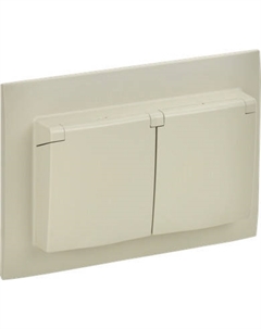 Розетка IEK Skandy SK-R26-16-44-K10-F Iek