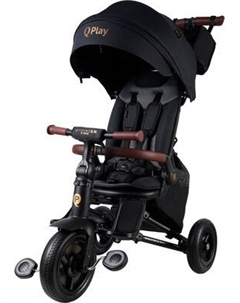 Трехколесный велосипед с ручкой QPlay S702 Sprinter S Max Black Qplay