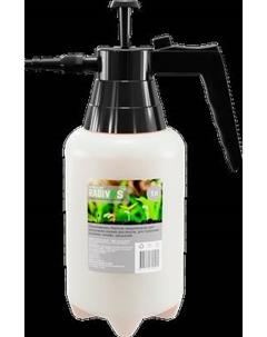 Опрыскиватель помповый Radivas С черной помпой и пластиковой форсункой 1л / 4627119145444