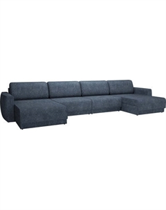 Диван П-образный Олмеко Женева 2S2O2P еврокнижка