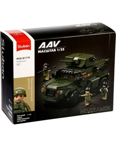 Конструктор Sluban Модельки. Боевой транспорт M38-B1179 / 10890979