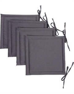 Комплект подушек на стул BIO-LINE Кабрио с завязками 40x40 / PKK Bio-line