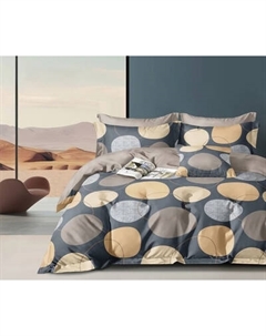 Комплект постельного белья Реноме 1.5сп Оливковая коллекция. Простыня на резинке УУ 7903