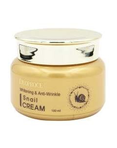 Крем для лица Deoproce Whitening & Anti-Wrinkle Snail Cream