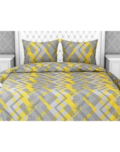 Комплект постельного белья Бояртекс № 166 Ниагара 5 Вид (L) 2сп с европростыней