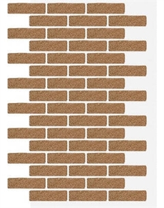 Фасадная панель АМК Клинкер цвет 103 Амк