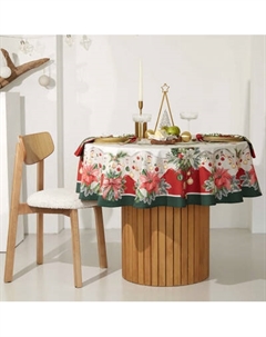 Скатерть Этель Рождественский венок / 9907902