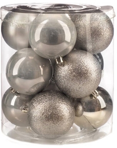 Набор шаров новогодних Ausini VT25-04005-2