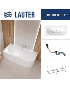 Ванна акриловая Lauter Bliss 170 L / 21201071L