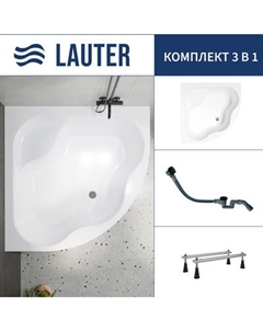 Ванна акриловая Lauter Majestica 150x150 / 21040150