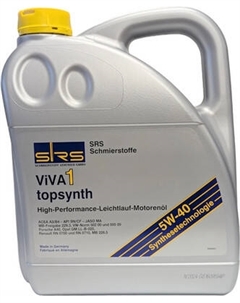 Моторное масло SRS Viva 1 Topsynth 5W-40 Srs
