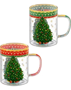 Набор кружек Elan Gallery Новогодняя ёлка / 420821 Elan gallery