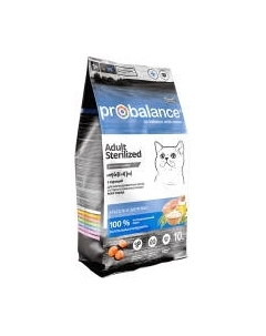 Сухой корм для кошек ProBalance Sterilized Probalance