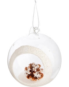 Шар новогодний Волшебная страна Шишка в шаре / 110197