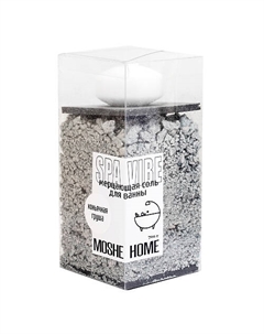 Мерцающая соль для ванны SPA VIBE аромат коньячная груша 700 Moshe home