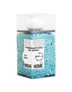 Мерцающая соль для ванны SPA VIBE аромат соль и орхидея 700 Moshe home