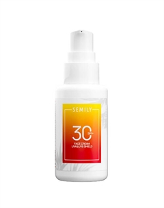 Крем для лица солнцезащитный SPF 30 50 Semily