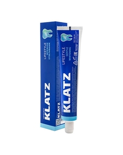Зубная паста LIFESTYLE Бережное отбеливание 75 Klatz