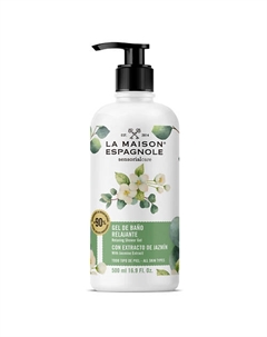 Гель для душа расслабляющий "Жасмин" Sensorialcare Relaxing Shower Gel 500 La maison espagnole