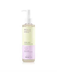 Масло для умывания очищающее Pollu Free Pore Deer Cleansing Oil 200 Thank you farmer