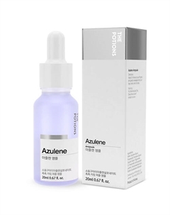 Сыворотка для лица с азуленом 20 The potions