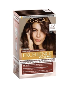 Крем-краска для волос без аммиака Универсальные Нюдовые Оттенки Excellence Crème 192 L'oreal paris