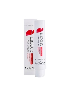 Активный крем для ног с камфарой и перцем Spa Pedicure Active Foot Cream 100 Aravia professional