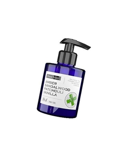 Мыло жидкое парфюмированное Амбра,Сандал,Пачули,Ваниль (№4) 300 Maniac gourmet