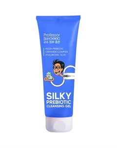 Гель для умывания лица "SILKY PREBIOTIC CLEANSING GEL" увлажняющий с пребиотиками 120 Professor skingood