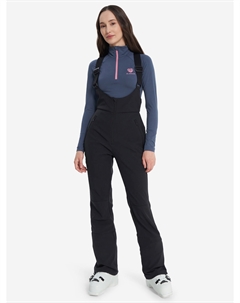 Брюки софтшелл женские, Черный Glissade