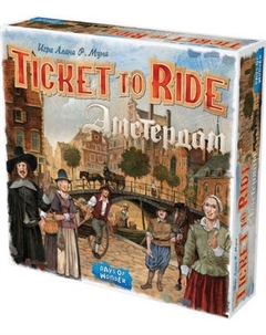 Настольная игра Мир Хобби Ticket to Ride. Амстердам / 952100 Мир хобби