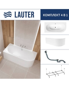 Ванна акриловая Lauter Bliss 150 L / 21201051L