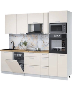 Кухонный гарнитур Интерлиния Мила Лайт 2.45-ПМ3