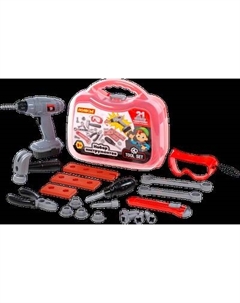 Набор инструментов игрушечный Полесье №74 + шуруповёрт / 08009