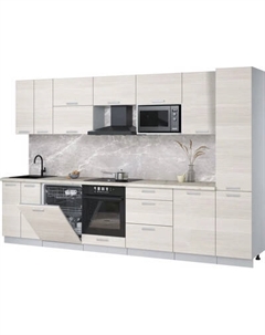 Кухонный гарнитур Интерлиния Мила Лайт 3.3-ПМ2