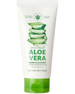 Пенка для умывания Nature Republic Soothing & Moisture Aloe Vera Foam Cleanser Nature republic