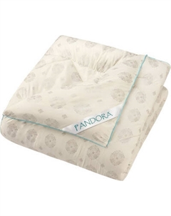 Одеяло PANDORA Овечья шерсть тик зимнее 200x205 Pandora